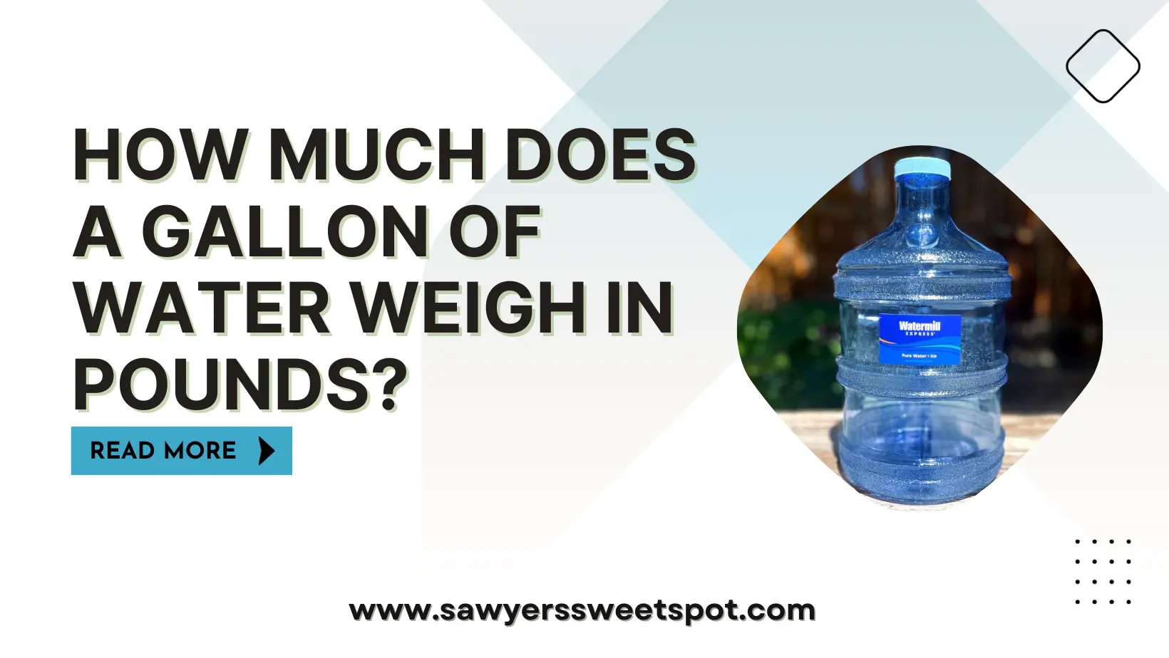 How Much does a Gallon of Water Weigh in Pounds?